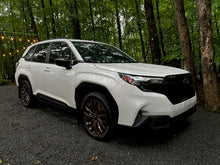 Load image into Gallery viewer, Rally Armor 25-26 Subaru Forester &amp; Hybrid Black UR Mud Flap w/Grey Logo