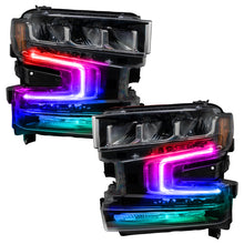 Load image into Gallery viewer, Oracle 19-21 Chevy Silverado 1500 RGB+W Headlight DRL  Kit - ColorSHIFT w/o Controller