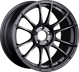 SSR GTX04 19x9.5 5x120 38mm Offset Dark Gunmetal Wheel