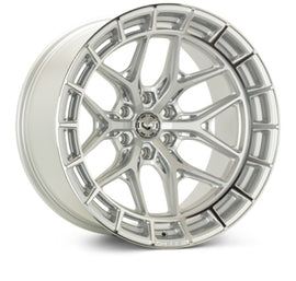 Vossen HFX-1 18x8.5in / 6x139.7 BP / ET35 / 106.1 CB - Silver Polished Wheel