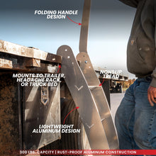 Load image into Gallery viewer, Gen-Y Aluminum Plate Style Rub Rail Ladder