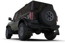 Load image into Gallery viewer, Rally Armor 21-25 Ford Bronco (Steel Bmpr - NO Rptr/Sprt - NO RR/RB) Blk Mud Flap w/Area Blue Logo
