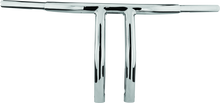 Load image into Gallery viewer, Bikers Choice Throttle By Wire Chrome 10 Inch Pullback 1.25 Inch Fat Riser Tbar Custom
