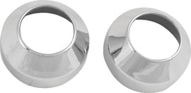 Bikers Choice 84-17 41MM Wide Glide Chrome Fork Boot Covers Pr