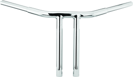 Bikers Choice Throttle By Wire Chrome 12 Inch Straight Tbar Handlebar Custom