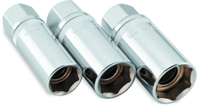 Load image into Gallery viewer, BikeMaster Sparkplug Socket Set Magnetic 16/18/22mm
