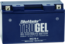Load image into Gallery viewer, BikeMaster TruGel Battery - MG7B-4