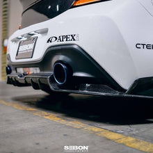 Load image into Gallery viewer, Seibon 2022+ Toyota GR86/Subaru BRZ Carbon Fiber Rear Diffuser Cover