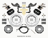 Wilwood Dynapro Radial4 / MC4 Rear Kit 12.19 2014-2015 Mini Cooper w/Lines & Cables