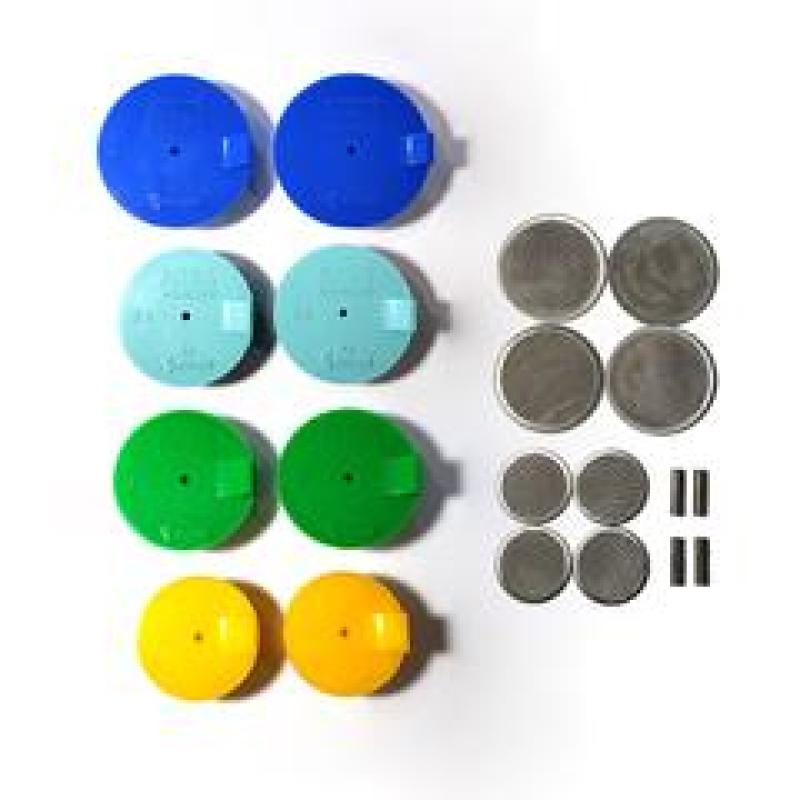 Ticon Industries 2.5in-4in Silicon Purge Plug Exhaust Kit