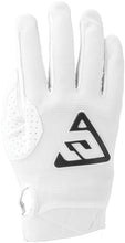Load image into Gallery viewer, Answer 25 Peak Gloves White/Black Logo Youth - XS