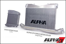 Load image into Gallery viewer, AMS Performance 2009+ Nissan R35 GTR Alpha Race Front Mount Intercooler Kit w/Logo