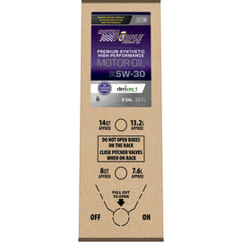 Royal Purple Premium Synthetic High Performance Multi-Grade 5W30 Motor Oil - 6 Gallon Bag-In-Box