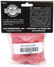 Load image into Gallery viewer, K&amp;N Drycharger Air Filter Wrap for RA-0510 - Red