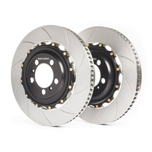 Load image into Gallery viewer, GiroDisc 2020+ BMW M3/M4 (G80/G82/G83 w/Carbon Ceramic Brakes) 2-Piece 380mm Slotted Rear Rotors