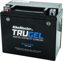 Load image into Gallery viewer, BikeMaster TruGel Battery - MG14-BS