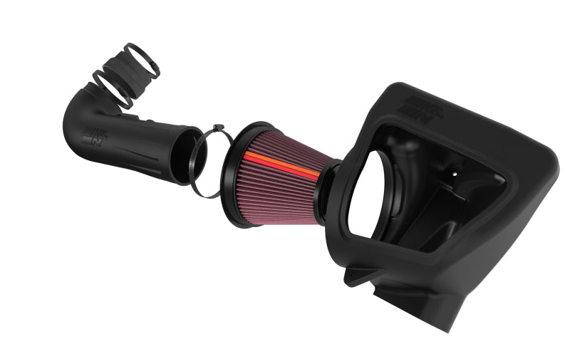 K&N 16-24 Chevy Camaro SS V8-6.2L F Performance Air Intake System