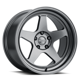 Kansei K12G Knp 17x9in / 5x100 BP / 35mm Offset / 73.1mm Bore - Gunmetal Wheel