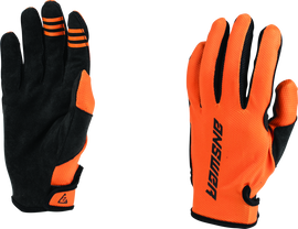 Answer 23 Ascent Glove Orange/Black Youth - Large