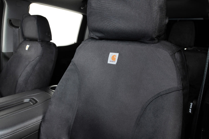 Covercraft 07-12 Chevrolet Avalanche Carhartt Super Dux SeatSaverFront Row Seat Covers - Blk