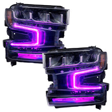 Load image into Gallery viewer, Oracle 19-21 Chevy Silverado 1500 RGB+W Headlight DRL  Kit - ColorSHIFT w/o Controller