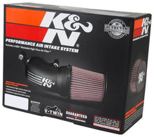 Load image into Gallery viewer, K&amp;N 17-18 Harley-Davidson Touring Models Performance Air Intake System Silver