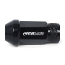 Load image into Gallery viewer, BLOX Racing Street Series Forged Lug Nuts - Black 12 x 1.25mm - Set of 20 (New Design)