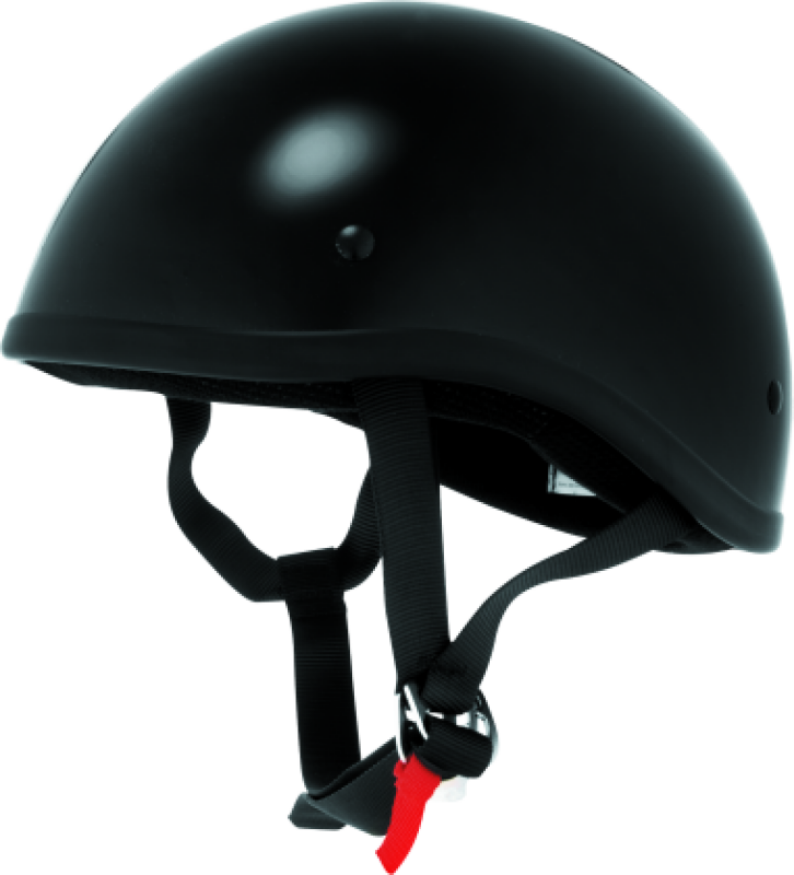 Skid Lids Original Helmet Flat Black - Large