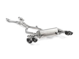 Akrapovic 17-19 Alfa Romeo Giulia Quadrifoglio Evolution Link Pipe Set (Titanium)