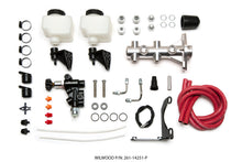 Load image into Gallery viewer, Wilwood Tandem Remote M/C Kit w L/H Bracket &amp; Prop Valve - 1in Bore Ball Burnished