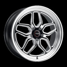 Load image into Gallery viewer, Weld Racing Laguna Drag - 18x5 / 5x114.3 / ET -23 / BS 2.1 / 78.1 CB - Gloss Black Mille DIA