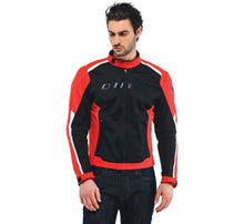 Load image into Gallery viewer, Dainese Hydraflux 2 Air D-Dry Jacket Black/Lava Red Size - 58