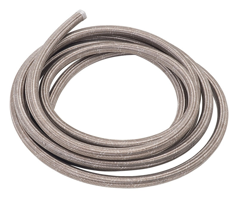 Russell Performance -6 AN ProFlex Stainless Steel Braided Hose (Pre-Packaged 50 Foot Roll)