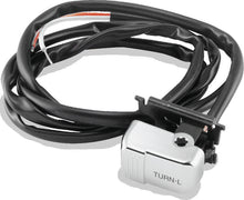 Load image into Gallery viewer, Twin Power 96-13 Big Twin XL V-Rod Chrome Left Turn Signal Switch Replaces H-D 71598-96 71685-06A