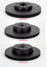 Load image into Gallery viewer, EBC 10-15 BMW X6 4.4T Hybrid USR Blackdash Sport Slotted Front Rotors