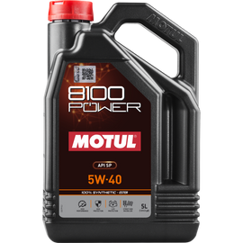 Motul 5L 8100 Power 5W40 Full Synthetic Engine Oil