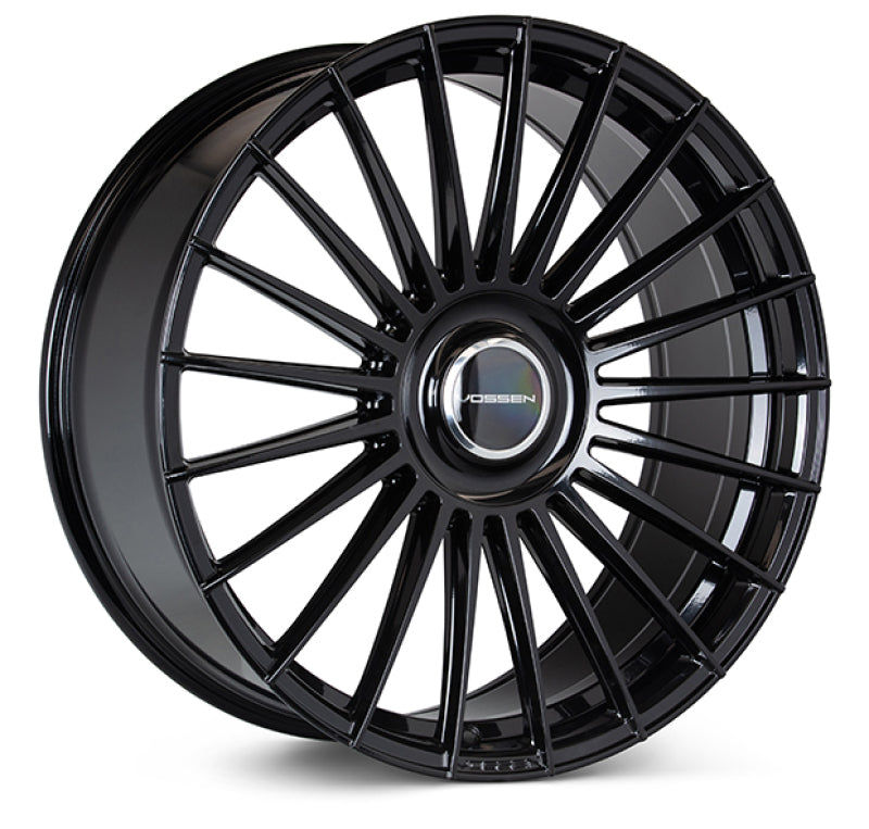 Vossen HF-8 22x10.5 / 5x112 BP / ET42 / 66.5 CB / Deep - Gloss Black Wheel