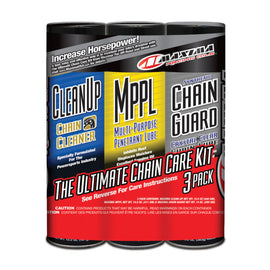 Maxima Synthetic Chain Guard Ultimate Chain Care Combo Kit 3-Pack Aerosol