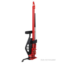 Load image into Gallery viewer, Go Rhino 18-24 Jeep Wrangler JL/JLU/JT Front Fender Jack Mount for Hi-Lift Jack - Tex. Blk