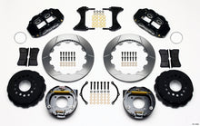 Load image into Gallery viewer, Wilwood Narrow Superlite 4R Rear P-Brk Kit 12.88in Chevy 12 Bolt w/ C-Clips Staggered mt