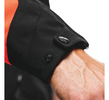 Load image into Gallery viewer, Dainese Energyca Air Tex Jacket Black/Fluorescent-Red Size - 52