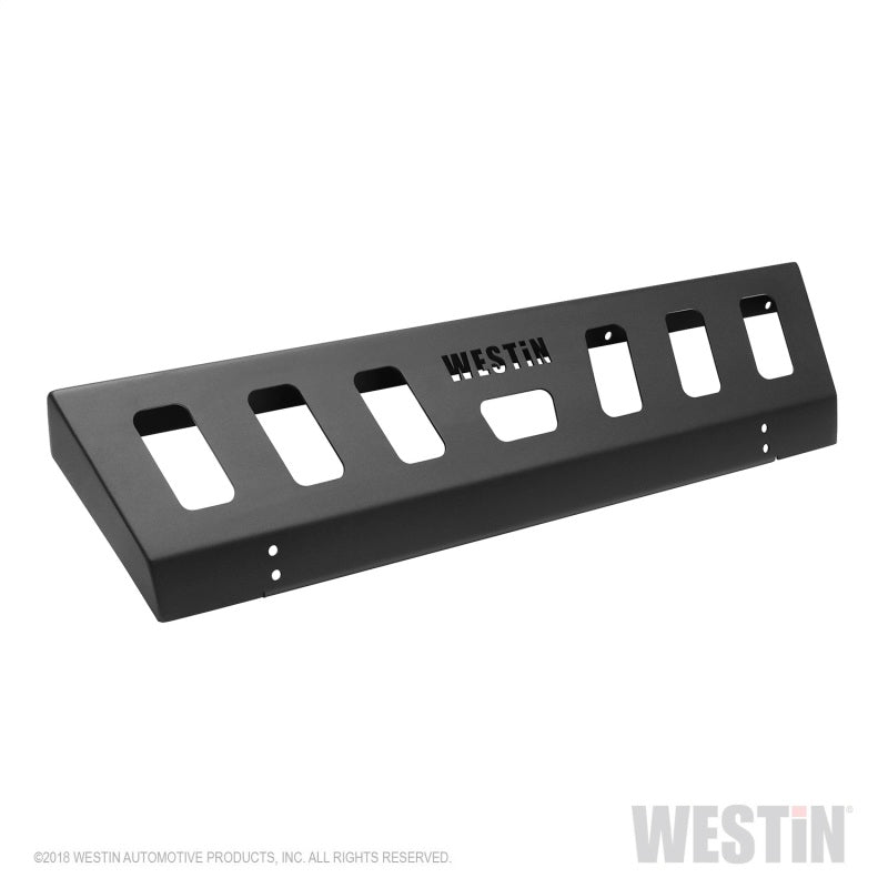 Westin 07-18 Jeep Wrangler JK WJ2 Skid Plate for Front Bumper - Textured Black