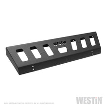Load image into Gallery viewer, Westin 07-18 Jeep Wrangler JK WJ2 Skid Plate for Front Bumper - Textured Black