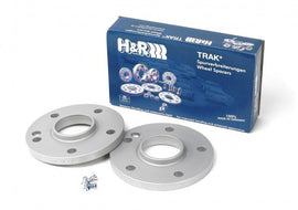 H&R Trak+ 10mm DR Wheel Adaptor Bolt 5/112 Center Bore 57.1 Bolt Thread 14x1.5 - Black