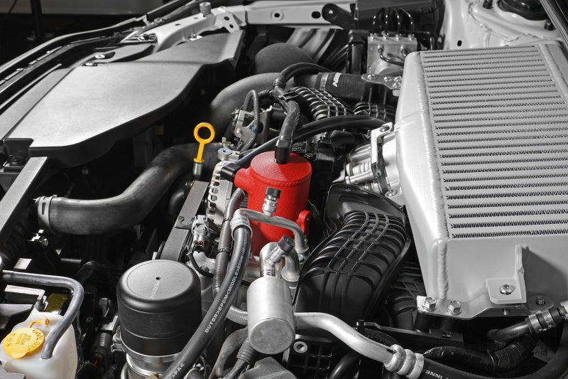 PERRIN 22-24 Subaru WRX Air Oil Separator - Neon Yellow