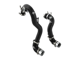 aFe 21-22 Ford Bronco L4-2.3L (t) BladeRunner Alum Hot/Cold Charge Pipe Kit - Black