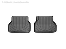 Load image into Gallery viewer, WeatherTech 04-10 BMW 5-Series (E60) Rear FloorLiner - Black