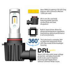 Load image into Gallery viewer, Oracle 9012 - VSeries LED Headlight Bulb Conversion Kit - 6000K
