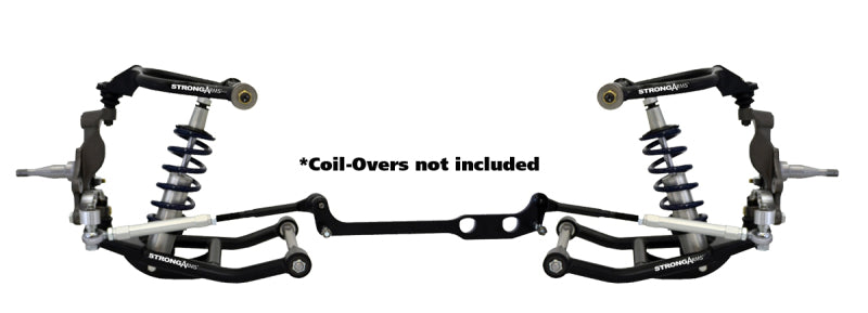 Ridetech 68-79 Chevy C3 Corvette Front TruTurn System (Pin Spindle)