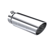 Load image into Gallery viewer, MBRP Universal Tip 6in OD Angled Rolled End 5in Inlet 18in Length T304 Exhaust